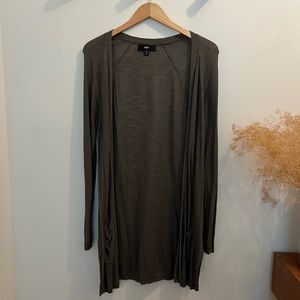 Sage, Lightweight, long sleeve cardigan
